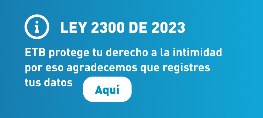 Información regulatoria servicios y procesos ETB.